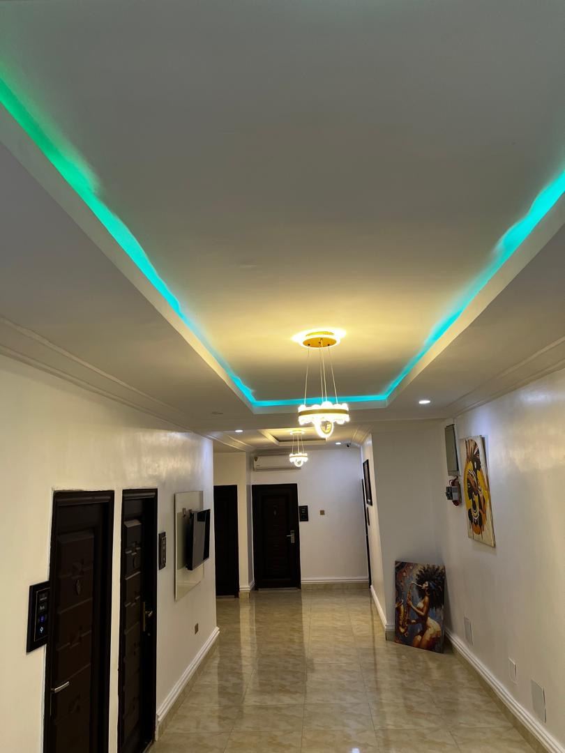 Guest room hallway