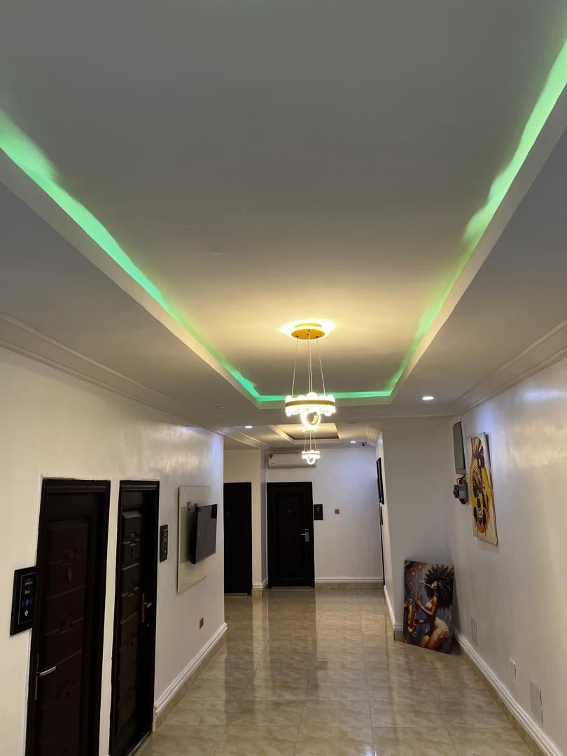 Guest room hallway