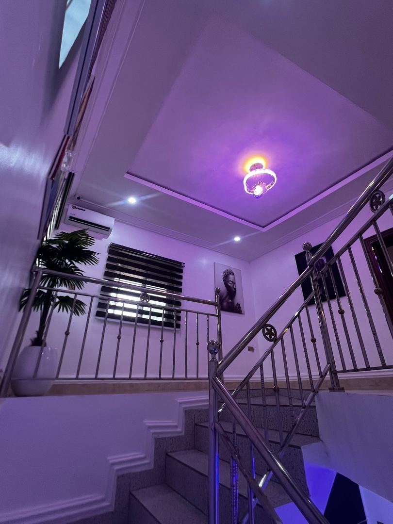 Staircase landing