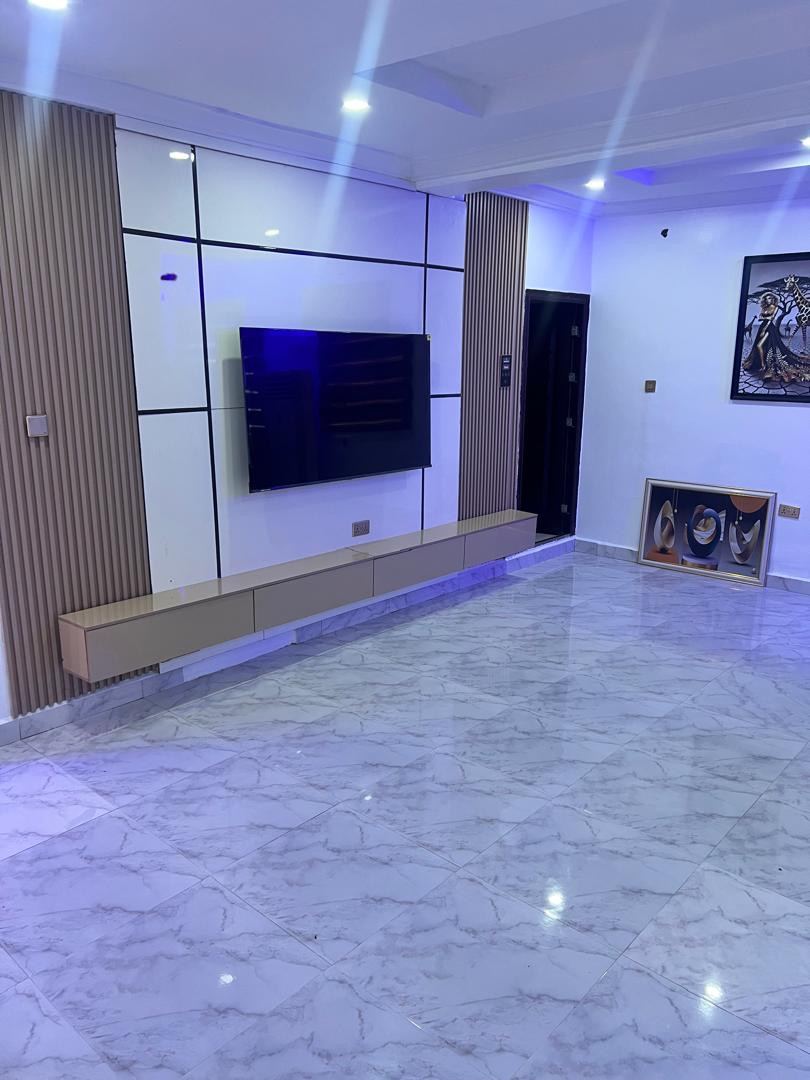 Lounge television wall